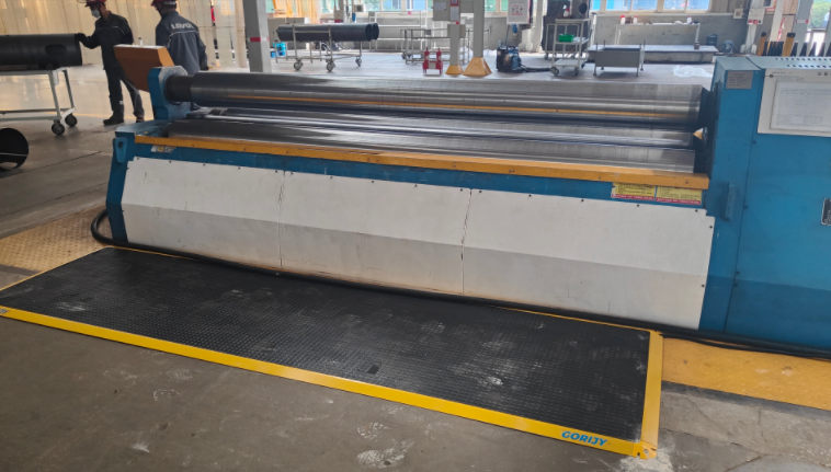 卷圓機安全地毯